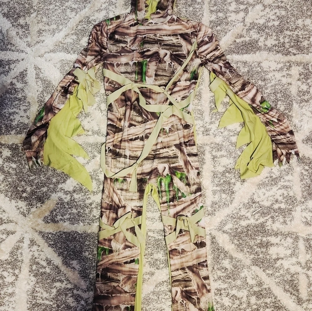 Suit Yourself Slimy Mummy Halloween Costume Cosplay Child's Size 9 Unisex EUC